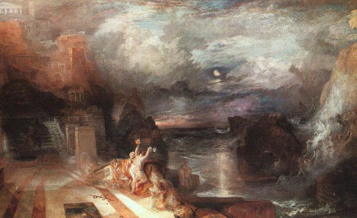 Joseph Mallord William Turner Hero and Leander oil painting picture